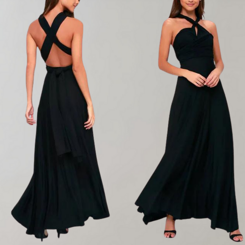 Elegantes Damen Wickelkleid für besondere Anlässe-Luzern Mode